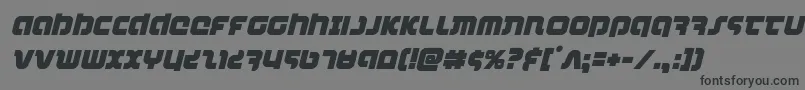 combatdroidital Font – Black Fonts on Gray Background