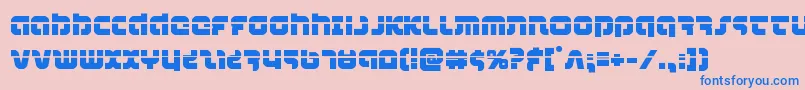 combatdroidlaser Font – Blue Fonts on Pink Background