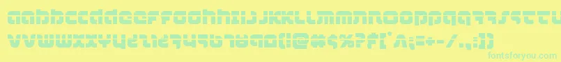 Lisätietoja combatdroidlaser-fontista combatdroidlaser-fontti – vihreät fontit keltaisella taustalla