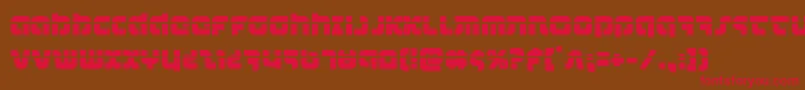 combatdroidlaser Font – Red Fonts on Brown Background