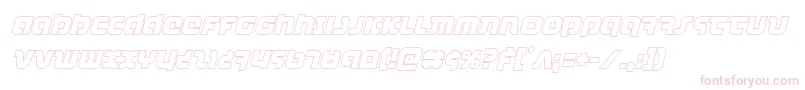combatdroidoutital-Schriftart – Rosa Schriften
