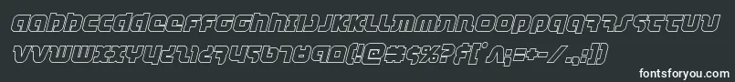 combatdroidoutital Font – White Fonts