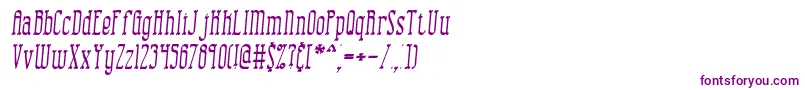 combusii Font – Purple Fonts on White Background