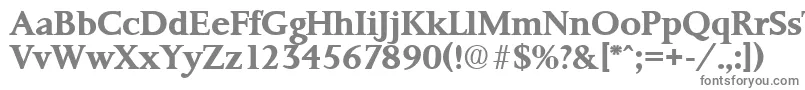 PalermoSerialBoldDb Font – Gray Fonts