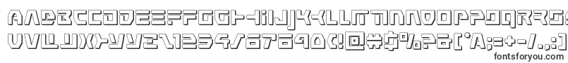 Шрифт commandoverride3d – фигурные шрифты