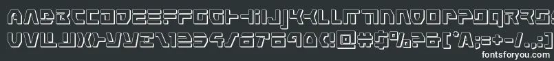 commandoverride3d Font – White Fonts