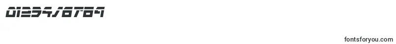 commandoverridelaserital Font – Fonts for Numbers and Digits