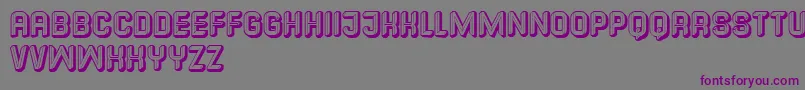 Common Font – Purple Fonts on Gray Background