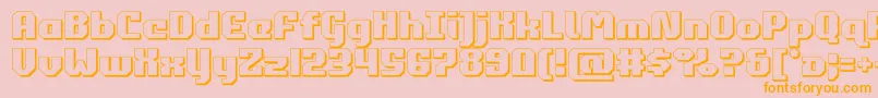 More about commonwealth3d Font commonwealth3d Font – Orange Fonts on Pink Background