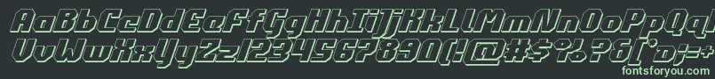 More about commonwealth3dital Font commonwealth3dital Font – Green Fonts on Black Background