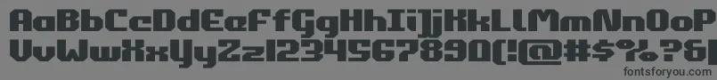 commonwealthexpand Font – Black Fonts on Gray Background
