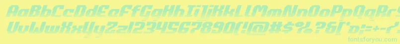 More about commonwealthhalfital Font commonwealthhalfital Font – Green Fonts on Yellow Background