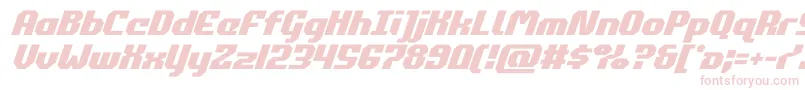Шрифт commonwealthital – розовые шрифты