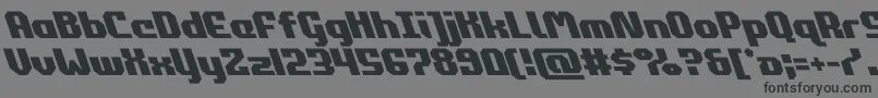 commonwealthleft Font – Black Fonts on Gray Background