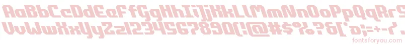 commonwealthleft Font – Pink Fonts on White Background