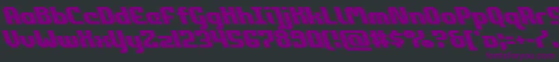 commonwealthleft Font – Purple Fonts on Black Background
