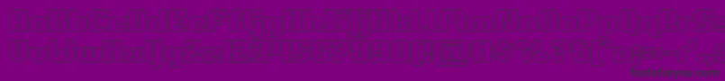 More about commonwealthout Font commonwealthout Font – Black Fonts on Purple Background