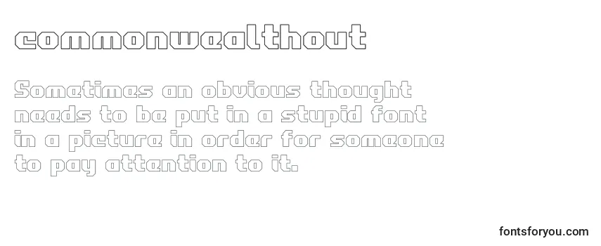 Commonwealthout Font