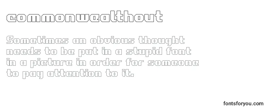Commonwealthout (123881) Font