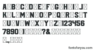 COMPANY font – Old School Fonts