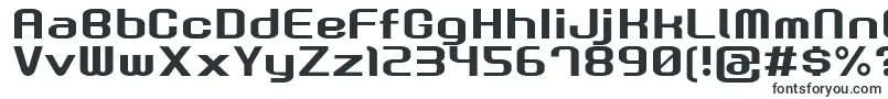 GauFontRootNormal-fontti – pystysuuntaiset fontit