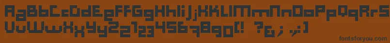 Computer Aid   Dker Font – Black Fonts on Brown Background