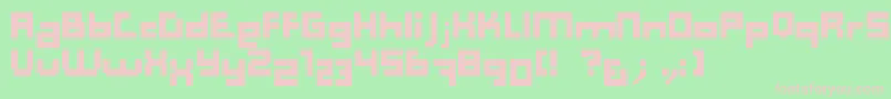 Computer Aid   Dker Font – Pink Fonts on Green Background