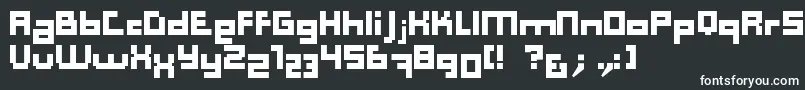 Computer Aid   Dker Font – White Fonts