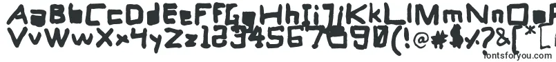 Computer s Heart-fontti – Käsinkirjoitetut fontit