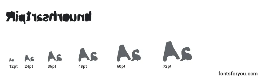 Riptrashround Font Sizes