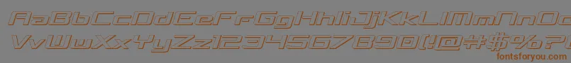 Подробнее о шрифте concielianbreak3dsemital Шрифт concielianbreak3dsemital – коричневые шрифты на сером фоне