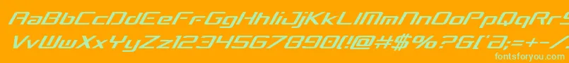 Подробнее о шрифте concielianbreakcondital Шрифт concielianbreakcondital – зелёные шрифты на оранжевом фоне