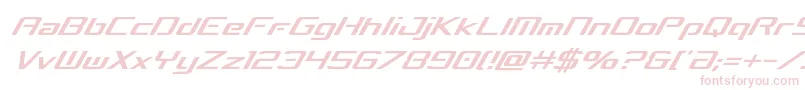 concielianbreakcondital Font – Pink Fonts on White Background