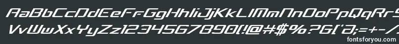 フォントconcielianbreakcondital – 黒い背景に白い文字