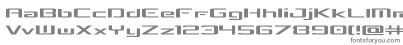 フォントconcielianbreakexpand – 白い背景に灰色の文字