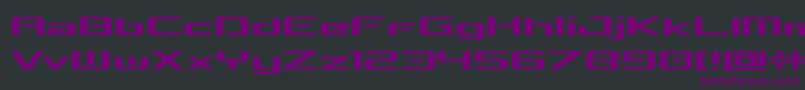concielianbreakexpand Font – Purple Fonts on Black Background