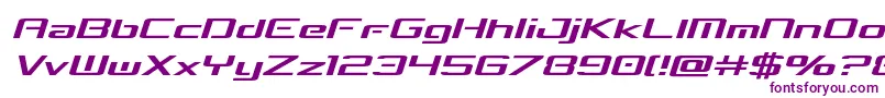 concielianbreaksemital Font – Purple Fonts on White Background