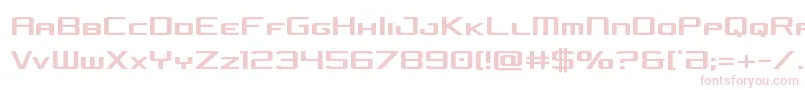 concielianjetcond Font – Pink Fonts on White Background