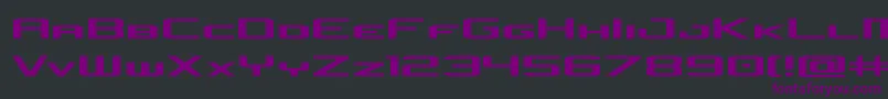 concielianjetexpand Font – Purple Fonts on Black Background
