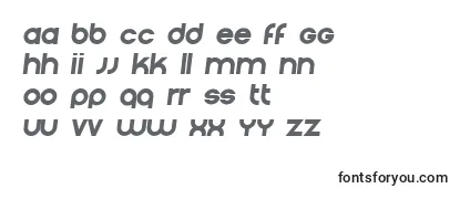Condition Italic Font