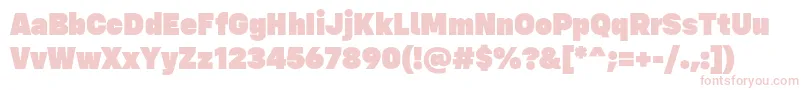 ConfigUltra Regular-Schriftart – Rosa Schriften