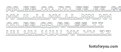 ConnectedHollow Font