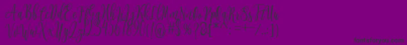 More about Connekia Font Connekia Font – Black Fonts on Purple Background