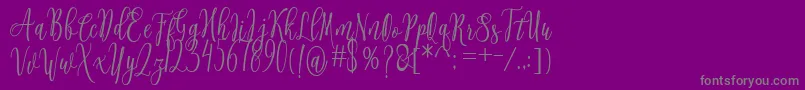 Więcej informacji o czcionce Connekia Czcionka Connekia – szare czcionki na fioletowym tle