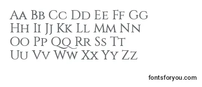 Шрифт Constantine