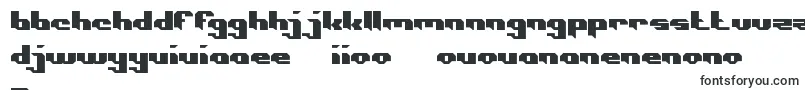 CONSTRUCTION-Schriftart – kreolische Schriften