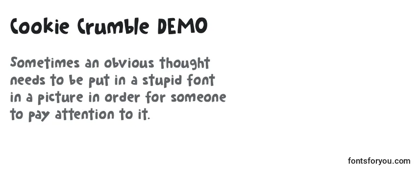 Cookie Crumble DEMO Font
