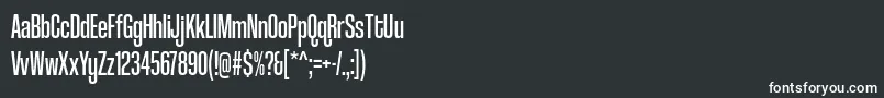 coolvetica compressed rg Font – White Fonts