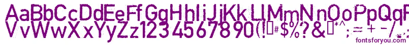 Weitere Informationen zur COPYN -Schriftart COPYN -Schriftart – Violette Schriften