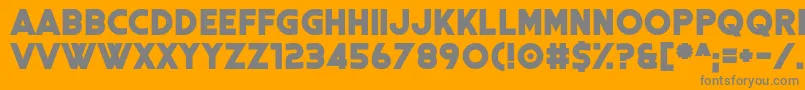 En savoir plus sur la police Coral Colour Police Coral Colour – polices grises sur fond orange